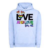Pigment Grape Ice All For Love And Love For All Urban Hoodie - Bettercallsaul