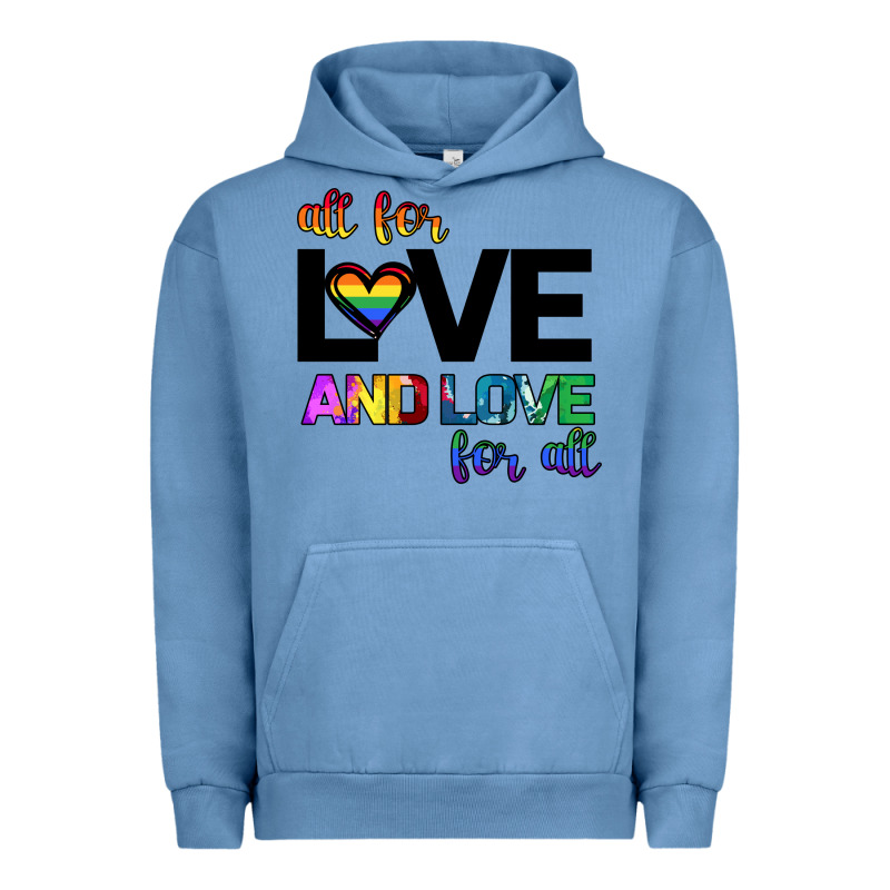 All For Love And Love For All Urban Hoodie by Bettercallsaul | Teevron