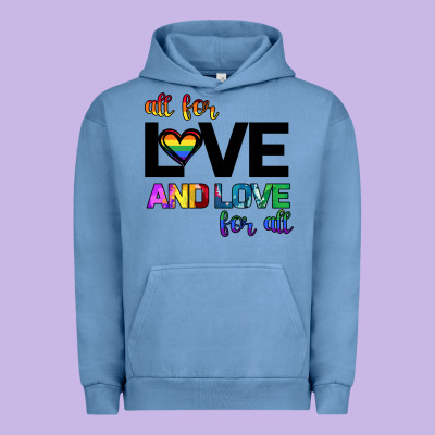 All For Love And Love For All Urban Hoodie Designed By Bettercallsaul