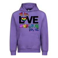 Tulip All For Love And Love For All Urban Hoodie - Bettercallsaul