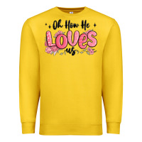 Lemon oh how he loves us Premium Sweatshirt - MaliasSmallBusiness