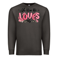 Smoke oh how he loves us Premium Sweatshirt - MaliasSmallBusiness