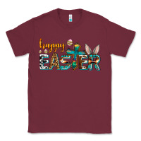Burgundy western happy easter Classic Tee - AdoDesignShop