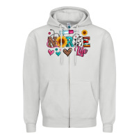 Dove Grey western nurse life Zipper Hoodie - Artiststas