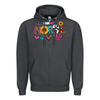 Smoke western nurse life Zipper Hoodie - Artiststas