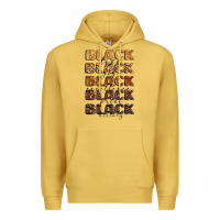 Antique Gold typography variations in animal and glitter textur Premium Hoodie - LillyAllenDesigns