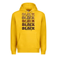 Lemon typography variations in animal and glitter textur Premium Hoodie - LillyAllenDesigns
