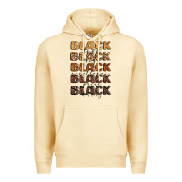 Pina Colada typography variations in animal and glitter textur Premium Hoodie - LillyAllenDesigns