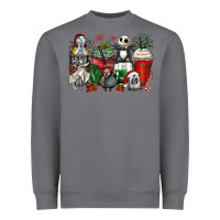 Storm Christmas cartoon characters coffee cups Heavyweight Sweatshirt - Zillion Design Studio
