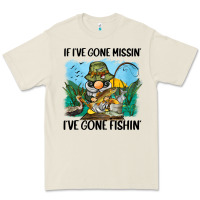 Bone if i've gone missin' i've gone fishin' Premium Tee - BarkalooDesign