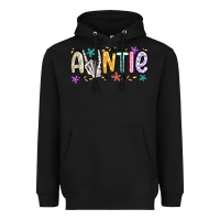Black auntie Heavyweight Hoodie - MaliasSmallBusiness
