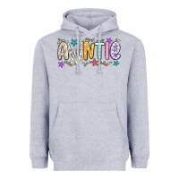 Heather Grey auntie Heavyweight Hoodie - MaliasSmallBusiness