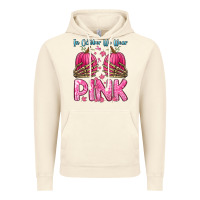 Vintage Artic in october we wear pink Vintage Hoodie - Zillion Design Studio
