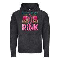 Vintage Black in october we wear pink Vintage Hoodie - Zillion Design Studio