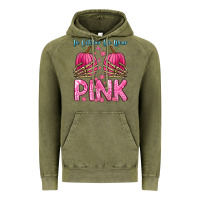 Vintage Olive in october we wear pink Vintage Hoodie - Zillion Design Studio