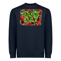 Navy christmas game day Heavyweight Sweatshirt - RanaPortraitStore