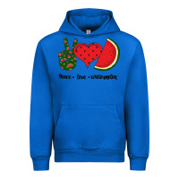 Cobalt Peace Love Watermelon Urban Hoodie - Bettercallsaul