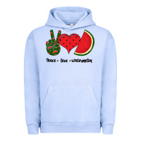 Pigment Grape Ice Peace Love Watermelon Urban Hoodie - Bettercallsaul