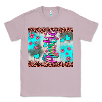 Lilac auntie leopard turquoise Classic Tee - JahusDesignShop
