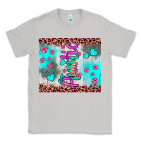 Moon Dust auntie leopard turquoise Classic Tee - JahusDesignShop