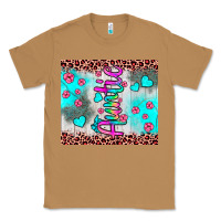 Toasted Coconut auntie leopard turquoise Classic Tee - JahusDesignShop