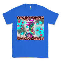 True Royal auntie leopard turquoise Classic Tee - JahusDesignShop