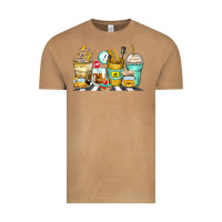 Vintage Camel school bus coffee cups Vintage Tee - Zillion Design Studio