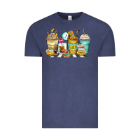 Vintage Denim school bus coffee cups Vintage Tee - Zillion Design Studio