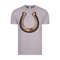 Vintage Zinc western horseshoe Vintage Tee - BarkalooDesign