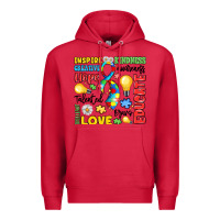 Cardinal name puzzle ribbon of inspiration Premium Hoodie - LillyAllenDesigns