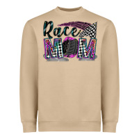 Race Mom Heavyweight Sweatshirt | Teevron