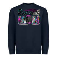 Navy race mom Heavyweight Sweatshirt - Zillion Design Studio