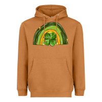 Meerkat st patrick s day shamrock rainbow Heavyweight Hoodie - MaliasSmallBusiness