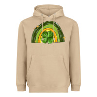 Mushroom st patrick s day shamrock rainbow Heavyweight Hoodie - MaliasSmallBusiness