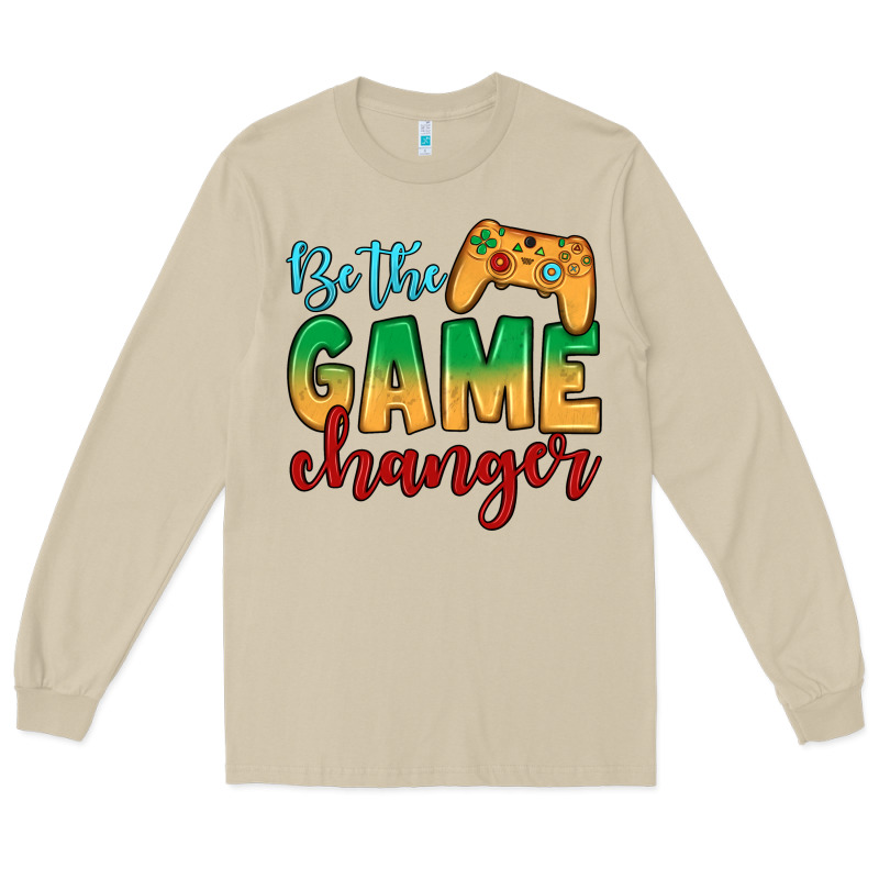 Be The Game Changer Long Sleeve Tee by JahusDesignShop | Teevron