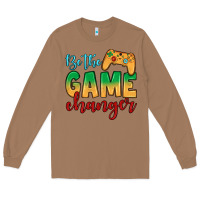 Toasted Coconut Be the game changer Long Sleeve Tee - JahusDesignShop