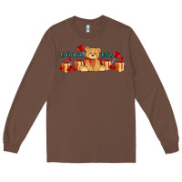 Valentines Vibes With Gifts And Bear Long Sleeve Tee | Teevron