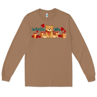 Toasted Coconut valentines vibes with gifts and bear Long Sleeve Tee - AdoDesignShop