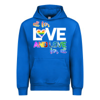 Cobalt All For Love And Love For All Urban Hoodie - Bettercallsaul