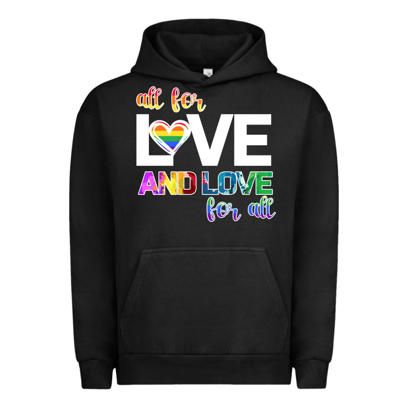 All For Love And Love For All Urban Hoodie by Bettercallsaul | Teevron