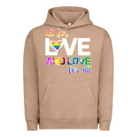 Pigment Burro All For Love And Love For All Urban Hoodie - Bettercallsaul