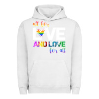 Pigment Lunar Rock All For Love And Love For All Urban Hoodie - Bettercallsaul