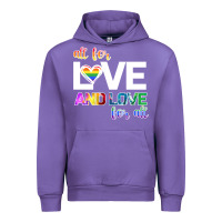 Tulip All For Love And Love For All Urban Hoodie - Bettercallsaul