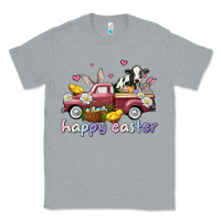 Heather Grey happy easter trucks Classic Tee - AdoDesignShop