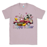 Lilac happy easter trucks Classic Tee - AdoDesignShop