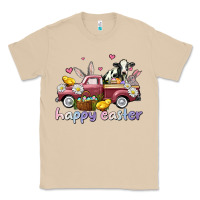 Mushroom happy easter trucks Classic Tee - AdoDesignShop