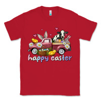 Red happy easter trucks Classic Tee - AdoDesignShop