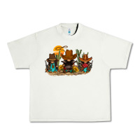 Pistachio western gnomies Urban Heavy Tee - FaDigitalArtStudio