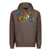 Coffee accept love understand Premium Hoodie - LillyAllenDesigns