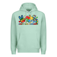 Seafoam accept love understand Premium Hoodie - LillyAllenDesigns